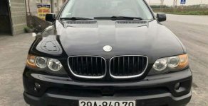 BMW X5   2004 - Cần bán BMW X5 sản xuất năm 2004, màu đen, nhập khẩu   giá 350 triệu tại Hà Nội