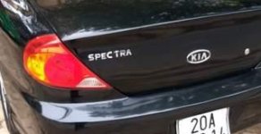 Kia Spectra 2004 - Cần bán lại xe Kia Spectra đời 2004, màu đen, nhập khẩu xe gia đình giá 117 triệu tại Bắc Giang