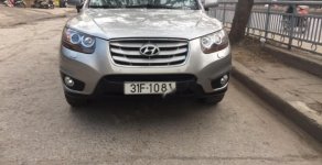 Hyundai Santa Fe SLX 2010 - Cần bán xe Hyundai Santa Fe SLX năm 2010, màu bạc, xe nhập   giá 695 triệu tại Hà Nội