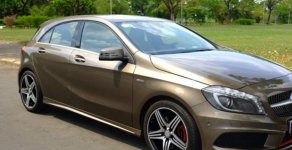 Mercedes-Benz A class AMG 2015 - Cần bán gấp Mercedes A250 tự động 2015 màu nâu hoàng kim đẹp giá 712 triệu tại Tp.HCM