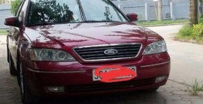 Ford Mondeo   AT  2004 - Bán Ford Mondeo AT năm sản xuất 2004, màu đỏ số tự động, 185tr giá 185 triệu tại Hà Nội