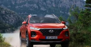 Hyundai Santa Fe 2019 - Bán xe Hyundai Santa Fe năm 2019, màu đỏ giá 1 tỷ 20 tr tại Khánh Hòa