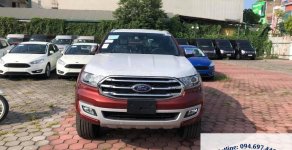 Ford Everest 2019 - Bán Ford Everest 2018 màu đỏ, có xe giao ngay cho khách hàng, hỗ trợ trả góp 80% Lh 094.697.4404 giá 1 tỷ 399 tr tại Lào Cai