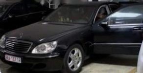 Mercedes-Benz S class  S500 2003 - Cần bán gấp xe Mercedes S500 sản xuất 2003, màu đen, nội thất còn mới giá 475 triệu tại Hà Nội