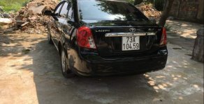 Daewoo Lacetti EX 2007 - Bán Daewoo Lacetti EX năm sản xuất 2007, màu đen xe gia đình giá 155 triệu tại Quảng Bình