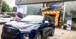 Hyundai Santa Fe 2.4L HTRAC 2019 - Bán Hyundai Santa Fe 2.4L HTRAC đời 2019, màu xanh lam giá 1 tỷ 140 tr tại TT - Huế
