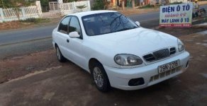 Daewoo Lanos   2001 - Cần bán gấp Daewoo Lanos 2001, màu trắng, sơn đẹp giá 65 triệu tại Đắk Lắk