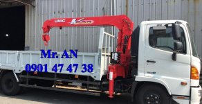 Hino FC 2019 - LH: 0901 47 47 38 - Xe tải cẩu Hino 5 tấn, thùng 6.1m, cẩu Unic mới 100% giá 1 tỷ 390 tr tại Tp.HCM