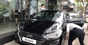 Hyundai Accent   1.4AT  2019 - Cần bán Hyundai Accent 1.4AT năm 2019, màu đen, giá chỉ 540 triệu giá 540 triệu tại Nghệ An