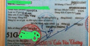 Toyota Vios   2017 - Bán xe Toyota Vios năm 2017, nhập khẩu, xe gia đình  giá 550 triệu tại Vĩnh Long