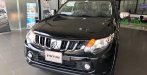 Mitsubishi Triton  4x2 MT 2019 - Cần bán Mitsubishi Triton 4x2 MT, màu đen, xe nhập tại Quảng Trị, hỗ trợ 80% vay, LH: 0963.413.446 giá 555 triệu tại Quảng Trị