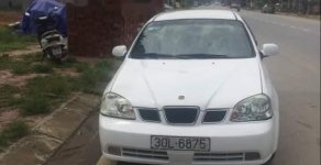 Daewoo Lacetti 2005 - Bán lại xe Daewoo Lacetti sản xuất 2005, màu trắng, xe nhập xe gia đình giá 100 triệu tại Lào Cai