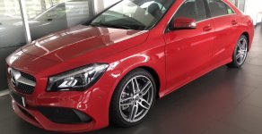 Mercedes-Benz CLA class CLA 250 2018 - Bán xe Mercedes CLA 250 mới, màu đỏ, xe nhập khẩu, vay trả góp 80% giá trị xe, lãi 0.77%/tháng cố định 36 tháng giá 1 tỷ 869 tr tại Tp.HCM