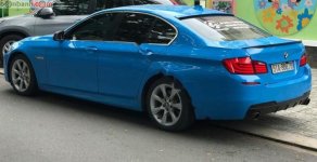 BMW 5 Series 528i 2010 - Bán BMW 5 Series 528i năm sản xuất 2010, màu xanh, xe mới sơn lại màu xanh biển giá 958 triệu tại Hà Nội