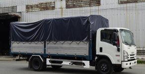 Xe tải 5 tấn - dưới 10 tấn L 2019 - Bán xe tải Isuzu 5T5 thùng bạt 5m6 - NQR75LE4 giá 790 triệu tại Tp.HCM