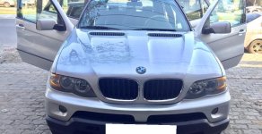BMW X5 2004 - Cần tiền bán siêu phẩm BMW X5, sx 2004, ĐK 2007, màu bạc giá 365 triệu tại Tp.HCM