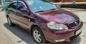 Toyota Corolla altis  1.8G MT   2002 - Bán xe Corola Altis 1.8 MT 2002, số sàn, màu đỏ đô quý phái, gầm bệ chắc chắn giá 239 triệu tại Hậu Giang