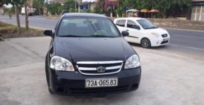 Daewoo Lacetti 2010 - Cần bán xe Daewoo Lacetti sản xuất năm 2010, màu đen giá 195 triệu tại Quảng Bình