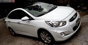Hyundai Accent 1.4 AT 2011 - Cần bán xe Hyundai Accent 1.4 AT sản xuất 2011, màu trắng, nhập khẩu   giá 345 triệu tại Quảng Ninh