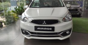 Mitsubishi Mirage 2019 - Bán Mitsubishi Mirage sản xuất năm 2019, màu trắng, nhập khẩu giá 350 triệu tại Điện Biên