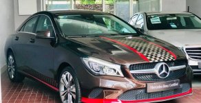 Mercedes-Benz CLA class 2017 - Bán Mercedes CLA 200 màu nâu demo chính hãng Trường Chinh giá 1 tỷ 449 tr tại Tp.HCM