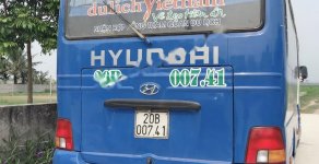 Hyundai County   2007 - Cần bán Hyundai County sản xuất 2007, màu xanh lam, giá tốt giá 370 triệu tại Thái Nguyên