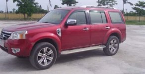 Ford Everest 2011 - Bán xe Ford Everest sản xuất 2011, màu đỏ giá 520 triệu tại Hải Phòng