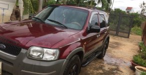 Ford Escape   2002 - Cần bán Ford Escape đời 2002, màu đỏ, xe chính chủ công chứng trong ngày giá 175 triệu tại Đắk Lắk