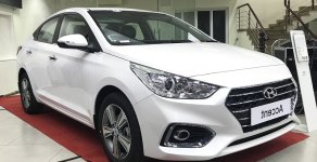 Hyundai Accent MT 2019 - Bán Hyundai Accent MT năm sản xuất 2019, màu trắng giá 425 triệu tại Tiền Giang