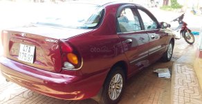 Daewoo Lanos 2004 - Bán xe Daewoo Lanos 2004 màu đỏ xe trong nước, giá 105tr giá 105 triệu tại Đắk Lắk