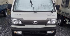 Thaco TOWNER 800 2019 - Bán xe tải nhẹ máy xăng Towner 800 mui bạt 1, inox 430, màu trắng giá 158 triệu tại Long An