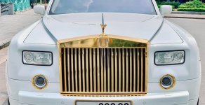 Rolls-Royce Phantom 2009 - Bán Rolls-Royce Phantom Phantom EWB SX 2009, màu trắng mạ vàng, biển 9999 giá 13 tỷ 500 tr tại Tp.HCM