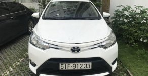 Toyota Vios E 2016 - Cần bán xe Toyota Vios E năm 2016, màu trắng chính chủ giá 445 triệu tại Tp.HCM