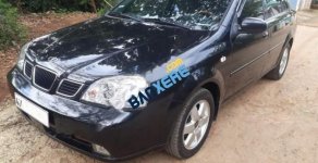 Daewoo Lacetti 2005 - Bán xe Daewoo Lacetti năm sản xuất 2005, màu đen giá 135 triệu tại Nghệ An