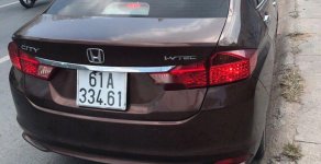 Honda City  CVT  2016 - Gia đình bán lại xe Honda City CVT đời 2016, màu nâu giá 460 triệu tại Bình Dương