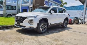 Hyundai Santa Fe   2019 - Bán xe Hyundai Santa Fe sản xuất năm 2019, màu trắng giá 1 tỷ 200 tr tại Sóc Trăng