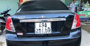 Daewoo Lacetti 2011 - Cần bán Daewoo Lacetti EX đời 2011, màu đen, xe gia đình giá 200 triệu tại Lâm Đồng