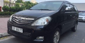 Toyota Innova   V  2009 - Gia đình bán Toyota Innova V 2009, màu đen, nhập khẩu giá 420 triệu tại Hà Nội