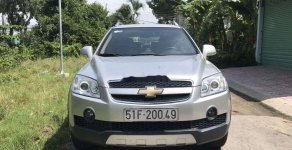 Chevrolet Captiva   LT MT 2009 - Bán Chevrolet Captiva LT MT sản xuất 2009, màu bạc xe gia đình giá 290 triệu tại Tiền Giang