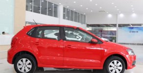 Volkswagen Polo 2016 - Cần bán Volkswagen Polo 1.6 AT sản xuất 2016, màu đỏ, nhập khẩu chính hãng giá 420 triệu tại Tp.HCM