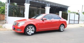 Mercedes-Benz C class   2011 - Bán Mercedes C200K sản xuất năm 2011, màu đỏ, xe gia đình   giá 565 triệu tại BR-Vũng Tàu