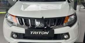 Mitsubishi Triton 2019 - Bán xe Mitsubishi Triton Mivec sản xuất 2019, màu trắng, nhập khẩu nguyên chiếc giá cạnh tranh giá 555 triệu tại An Giang