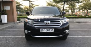 Toyota Highlander SE 2.7 2010 - Cần bán gấp Toyota Highlander SE 2.7 đời 2010, màu đen, nhập khẩu giá 1 tỷ 20 tr tại Hà Nội