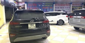 Hyundai Santa Fe 2019 - Cần bán lại xe Hyundai Santa Fe 2.4 sản xuất năm 2019, màu đen giá 1 tỷ 25 tr tại Quảng Ninh