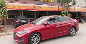 Hyundai Elantra 2018 - Cần bán lại xe Hyundai Elantra Sport 1.6 Turbo, đời 2018, màu đỏ giá 670 triệu tại Thái Nguyên