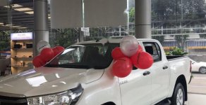 Toyota Hilux   2019 - Bán Toyota Hilux 2.4E 4x2 MT sản xuất năm 2019, màu trắng, nhập khẩu  giá 622 triệu tại Quảng Ninh