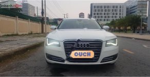 Audi A8   L 4.2 2010 - Bán Audi A8 L 4.2 đời 2010, màu trắng, xe nhập giá 1 tỷ 720 tr tại Tp.HCM