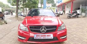 Mercedes-Benz C class  C300 AMG 2014 - Cần bán lại xe Mercedes C300 AMG sản xuất năm 2014, màu đỏ giá 840 triệu tại Hà Nội