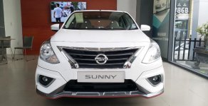 Nissan Sunny 2019 - Nissan Gò Vấp bán nhanh chiếc xe Nissan Sunny XT-Q năm 2019, màu trắng - Giá cạnh tranh giá 488 triệu tại Tp.HCM