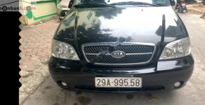 Kia Carnival GS 2.5 AT 2009 - Bán xe Kia Carnival GS2.5AT sản xuất năm 2009, màu đen chính chủ, 268 triệu giá 268 triệu tại Hà Nội